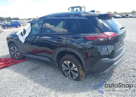 2021 Nissan Rogue Sv Fwd from USA, damaged, VIN 5N1AT3BA1MC734018